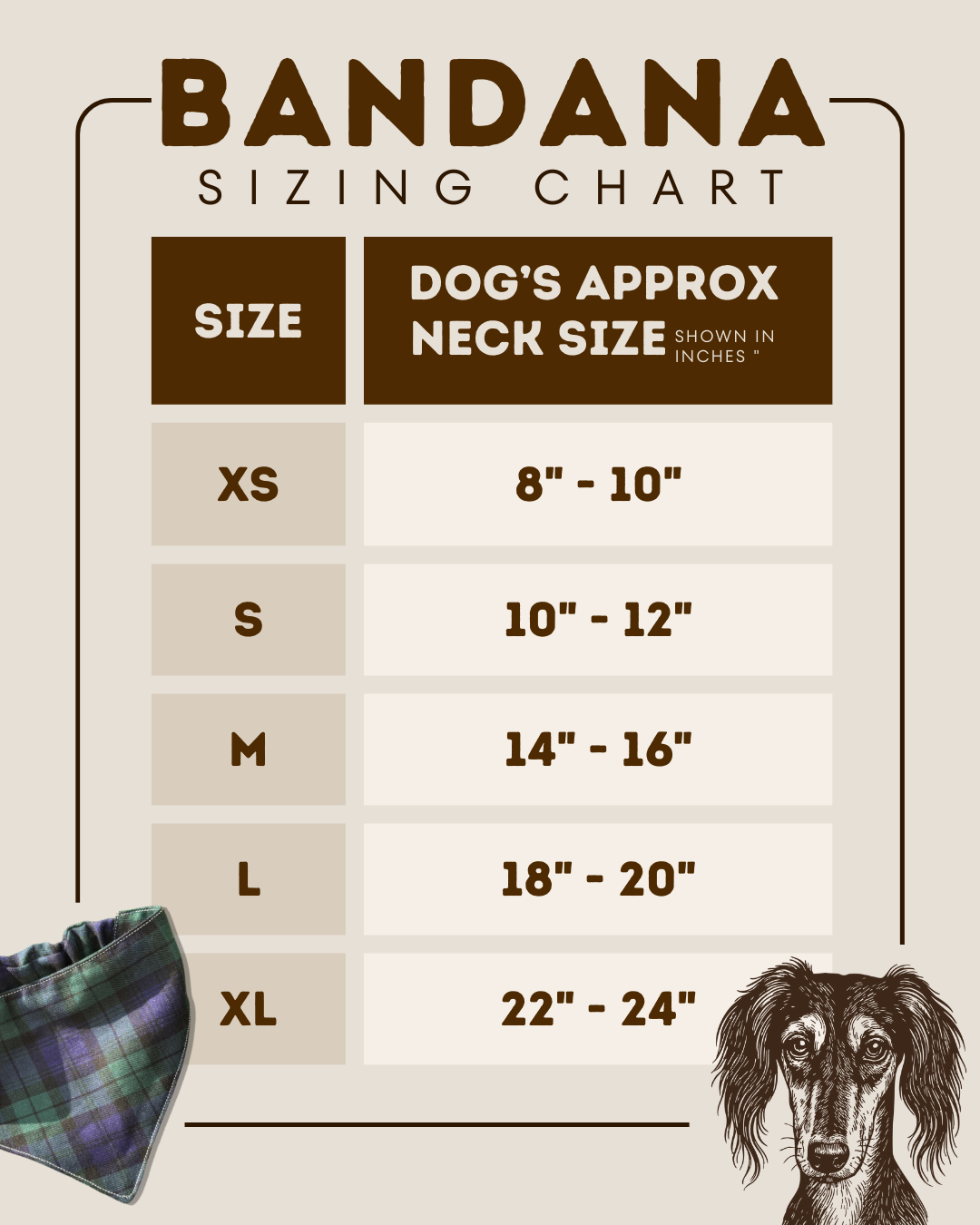 Classic Scrunchie Bandana