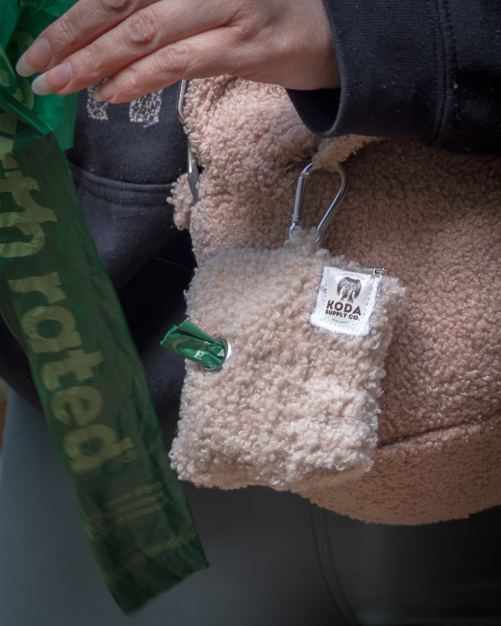 Teddy Poop Bag Holder