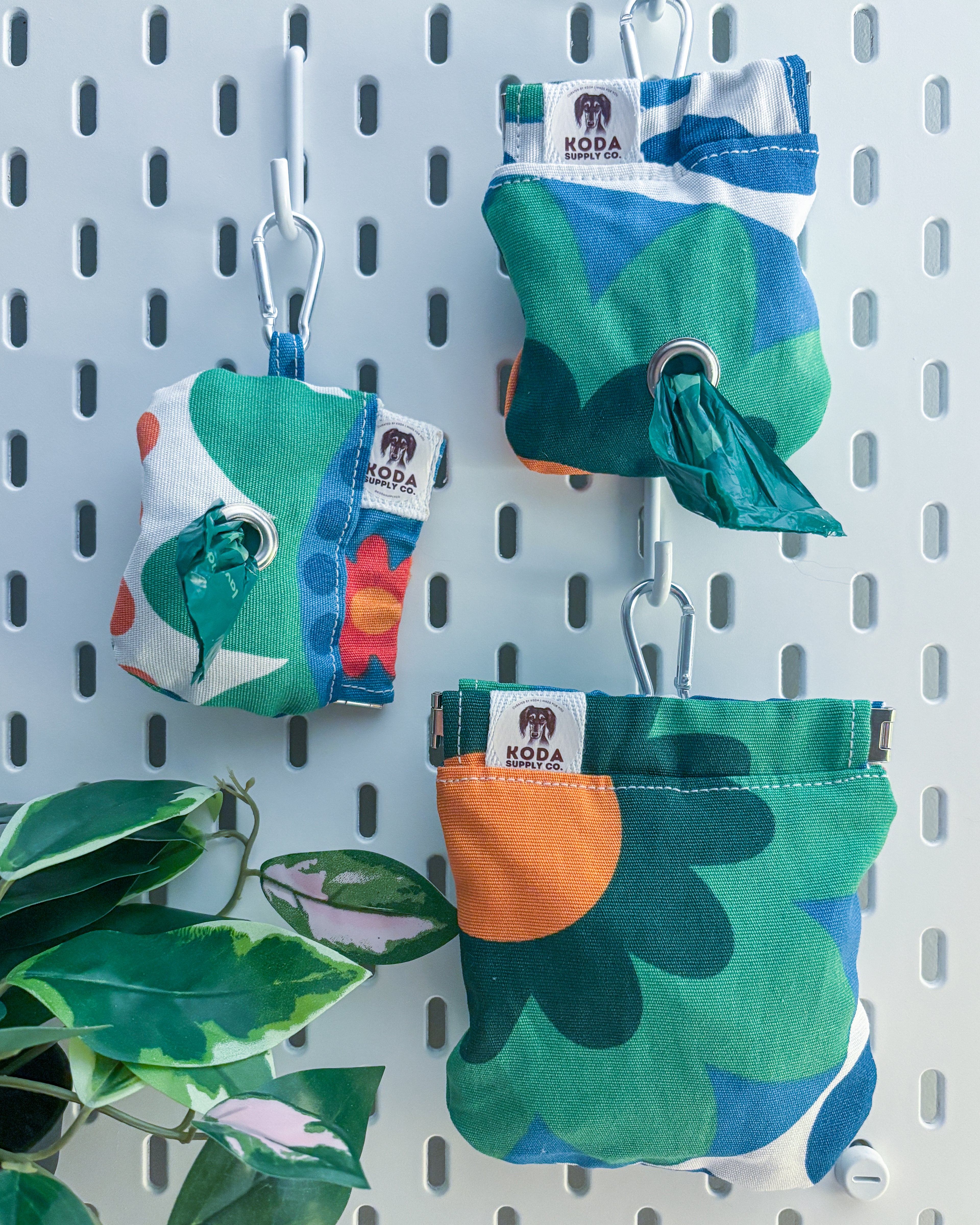 Graphic Flower Treat Bag