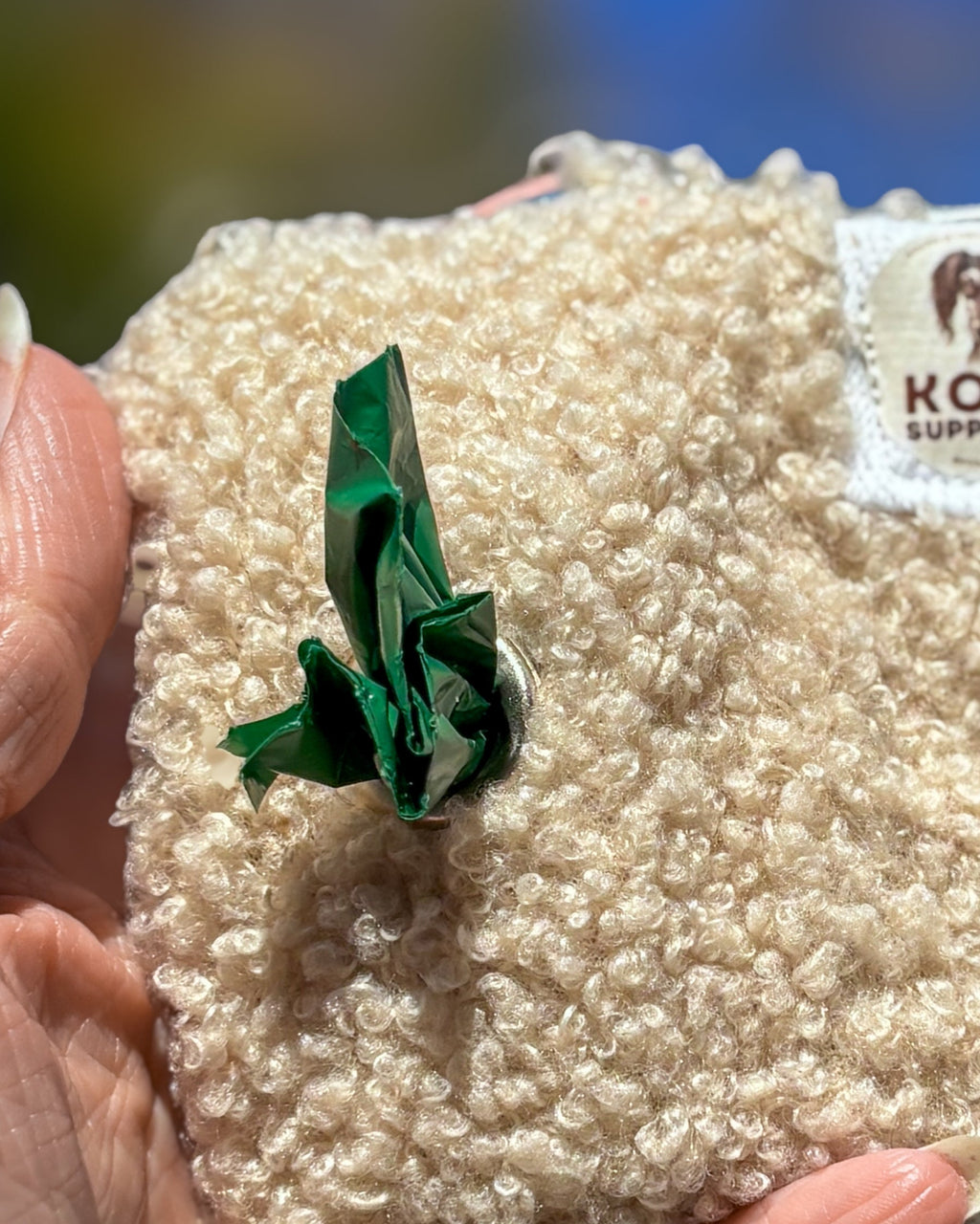 Teddy Poop Bag Holder