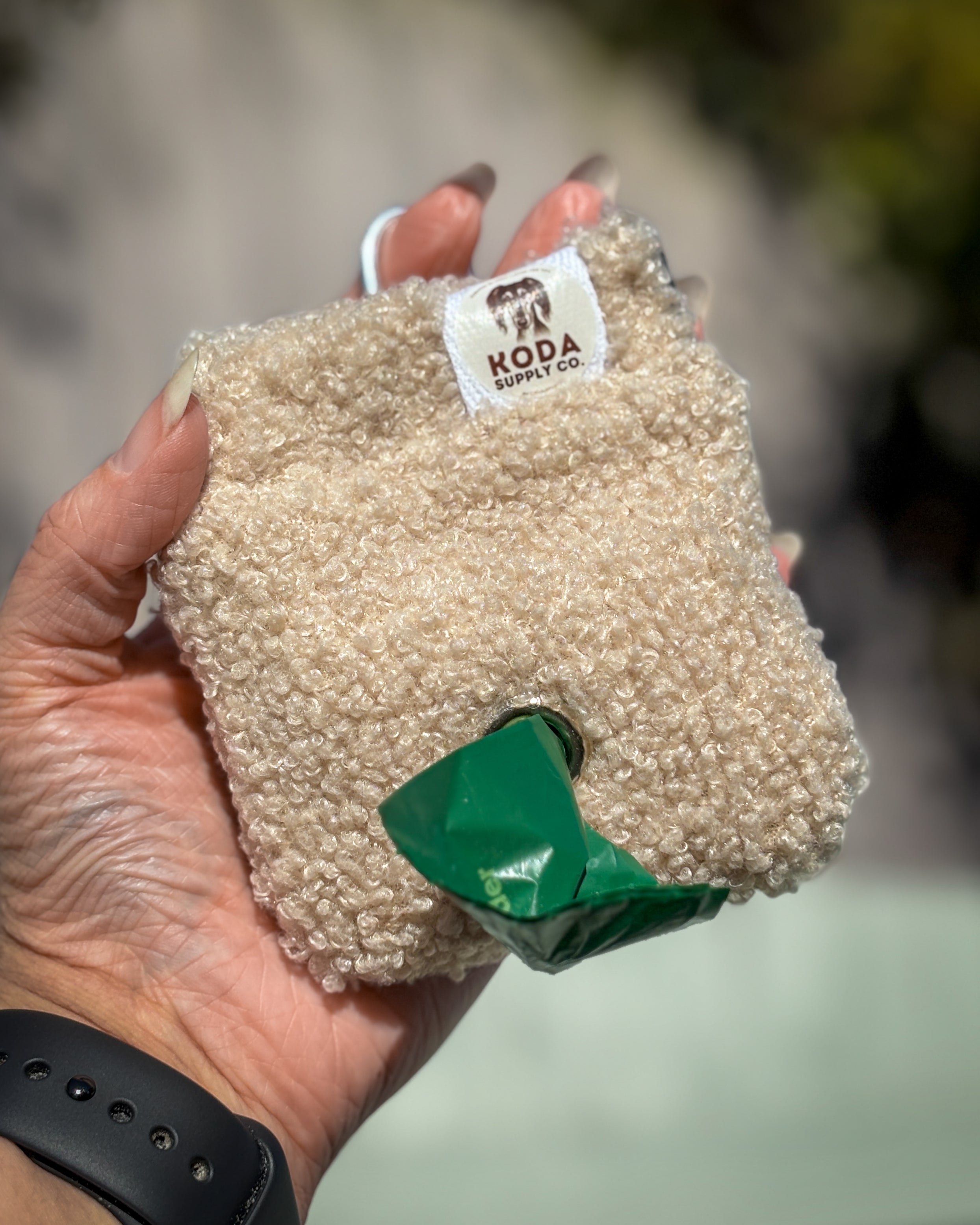 Teddy Poop Bag Holder